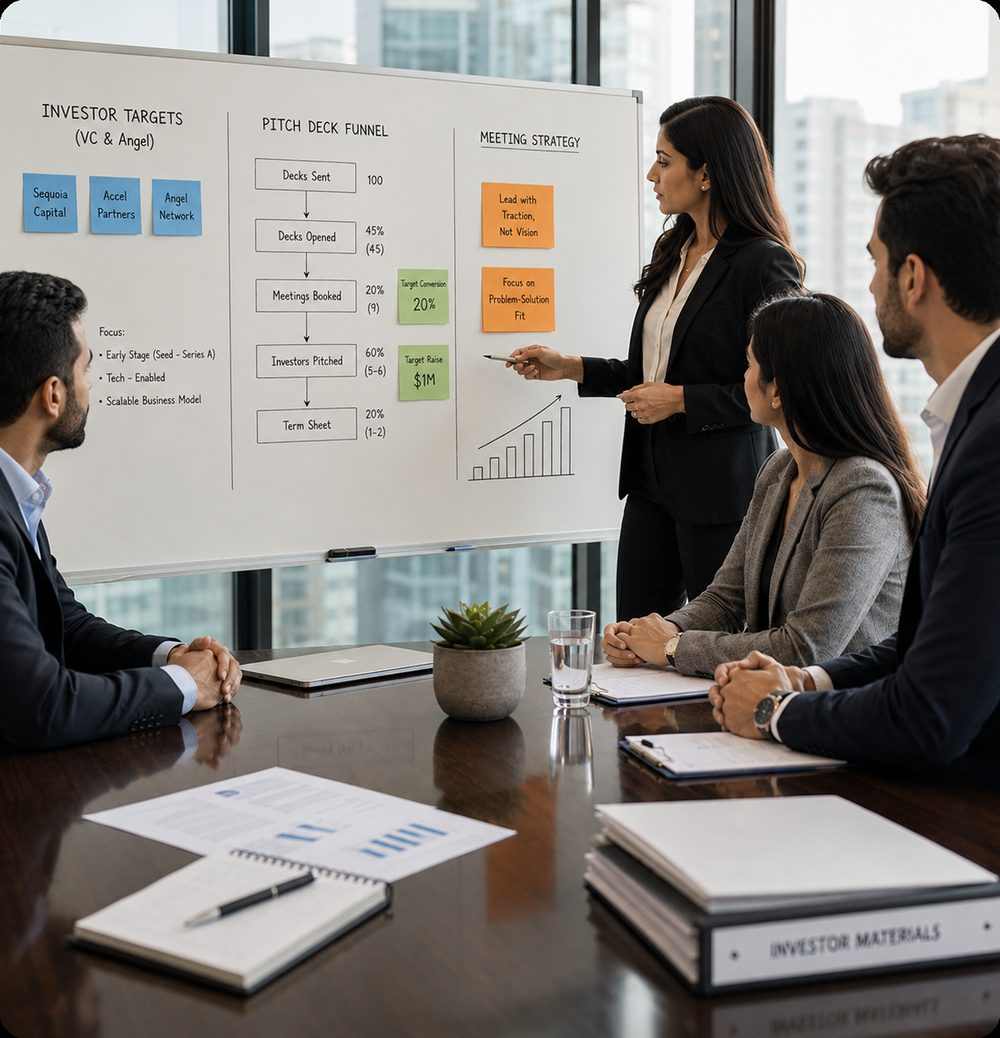 Investor outreach meeting